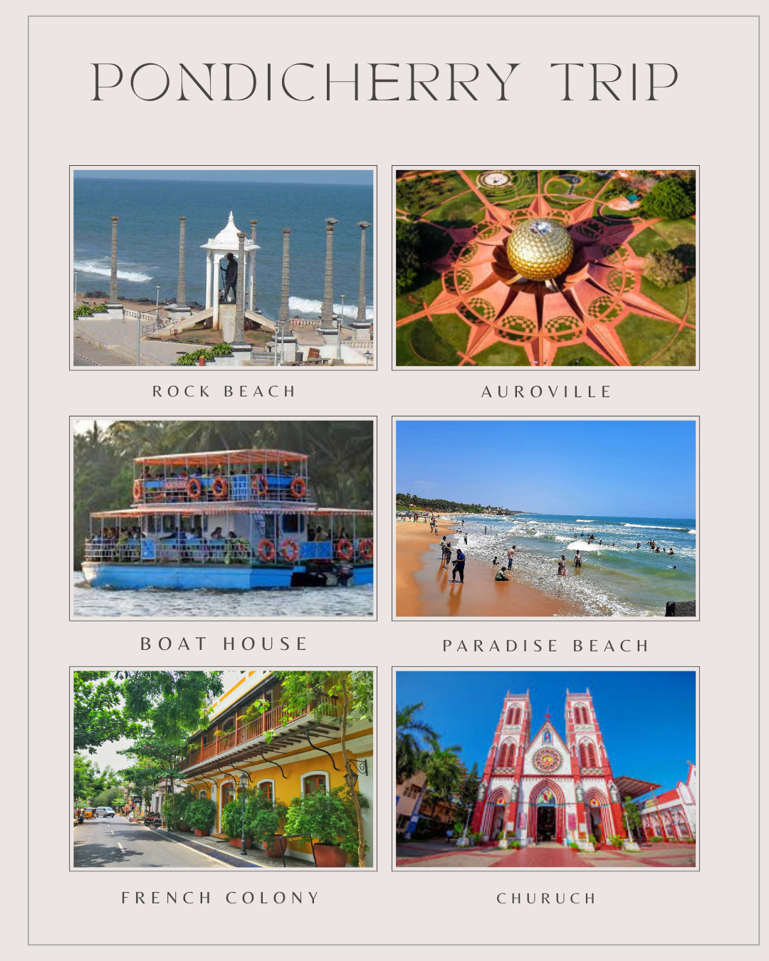 Pondicherry Tour